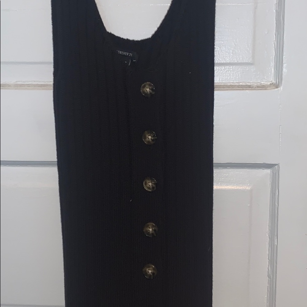 Black stretchy dress